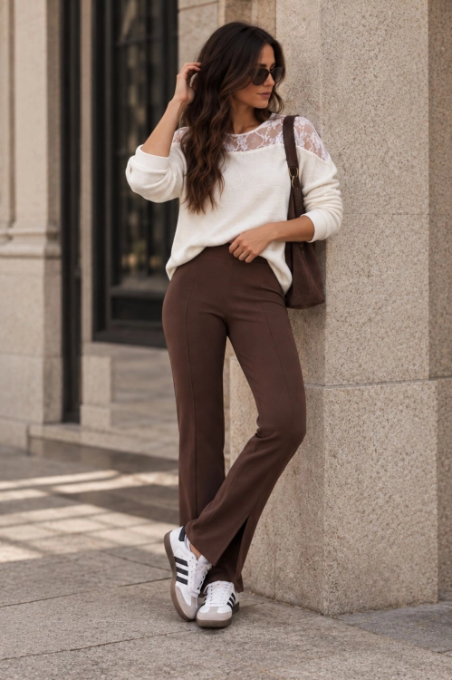 dopasowane legginsy damskie