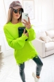 Neonowe swetry damskie