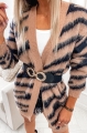 Kardigany damskie zebra