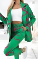 Komplety damskie eleganckie żakiet i spodnie