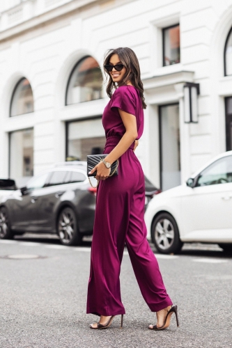 Kombinezon z nogawkami wide leg
