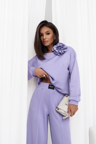 dresowa bluza w kolorze lila